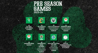 Αυτά είναι τα φιλικά προετοιμασίας του Παναθηναϊκού