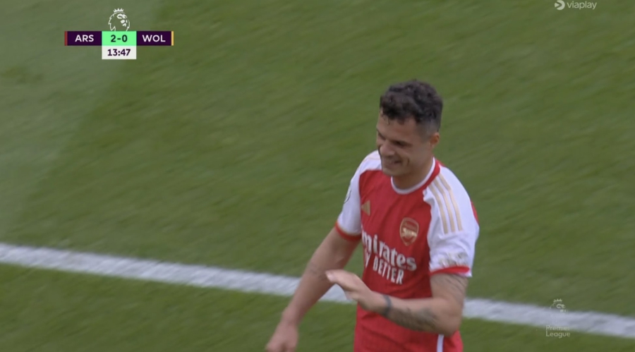 Το φινάλε που του άξιζε: Δύο γκολ ο Τσάκα στο τελευταίο του παιχνίδι με την Άρσεναλ! (video)