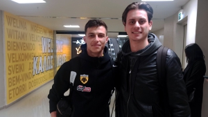 Ο Σταύρος Πήλιος στο BN Sports: «Θέλω να αποδείξω πως αξίζω να είμαι βασικός στην ΑΕΚ» (video)