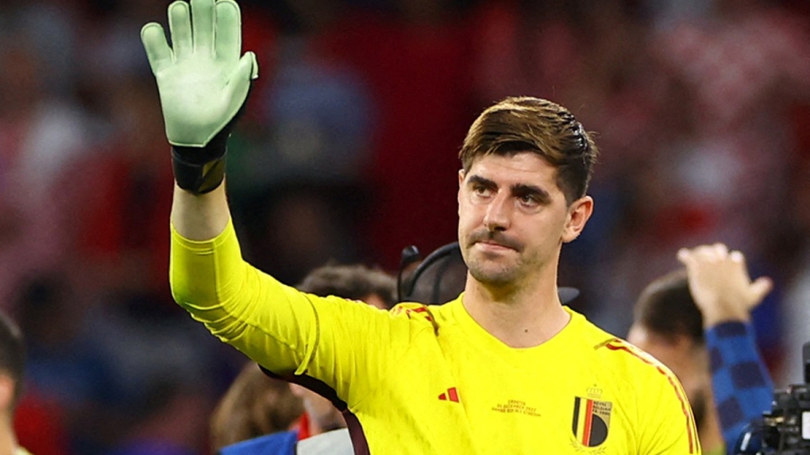 Ενοχλήσεις ο Κουρτουά – «Απών» στο φιλικό με Γερμανία