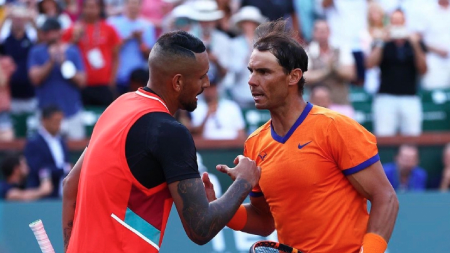 Κύργιος για Ναδάλ: «Να σε δούμε όλοι σύντομα υγιή»