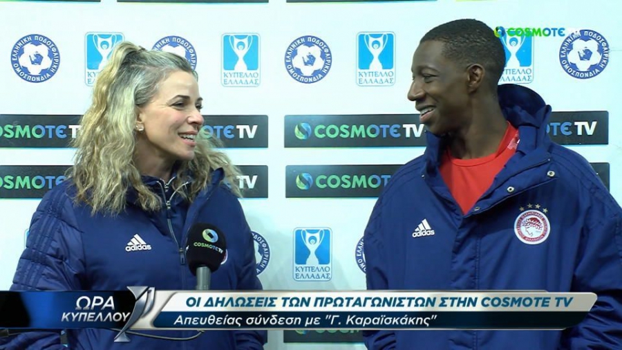 Φαντιγκά: «Το τέλειο ξεκίνημα για μένα στον Ολυμπιακό» (video)