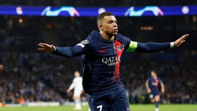 Ο Εμπαπέ βρίσκει δίχτυα και γίνεται πρώτος σκόρερ του Champions League, μαζί με... έξι ακόμη! (video)