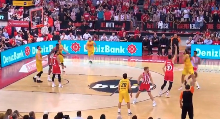 Ο αδιανόητος τρόπος που έχασε ο Ολυμπιακός: Το φάουλ του Πετρούσεφ, οι τρεις βολές και το break! (video)