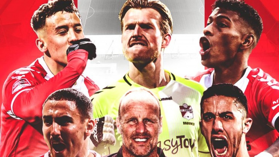 Δεν πρόλαβε να… πέσει και ανέβηκε ξανά στην Eredivisie η Έμεν!