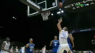 ΗΠΑ - Ελλάδα: Δεν τα παράτησε η «γαλανόλευκη» και έτρεξε σερι 12-0! (video)