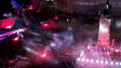 Μπενφίκα: Λαοθάλασσα στους δρόμους της Λισαβόνας μετά την κατάκτηση του 38ου πρωταθλήματος των «αετών» (video)