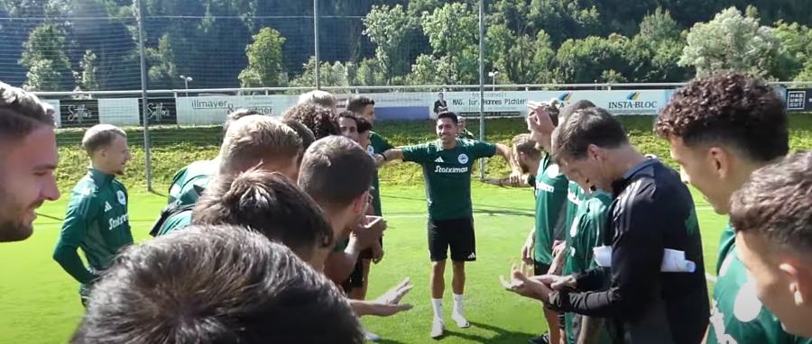 «Έπρεπε να μου δώσετε ένα δώρο»: Με φατούρο γιόρτασε τα γενέθλιά του ο Μπακασέτας! (video)