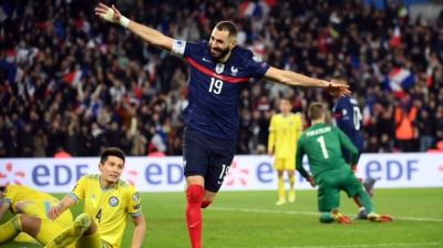Γαλλία – Καζακστάν 5-0: 2 γκολ σε τέσσερα λεπτά για τον Μπενζεμά! (video)