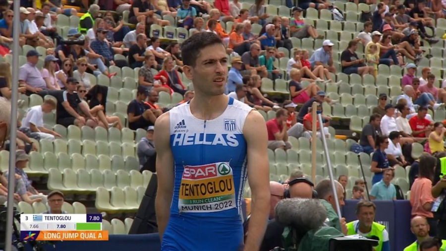 Ευρωπαϊκό Πρωτάθλημα στίβου: Στον τελικό του μήκους ο Μίλτος Τεντόγλου με άλμα στα 7,94 μ. (video)
