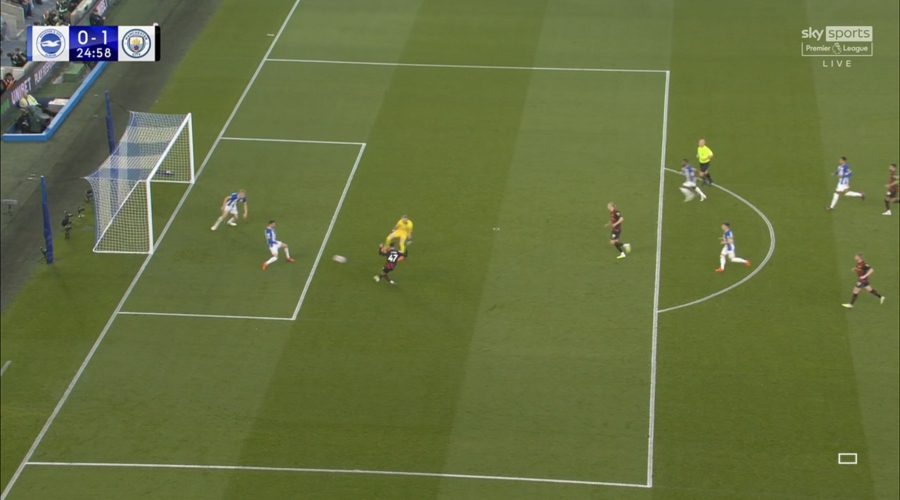 Μπράιτον - Μάντσεστερ Σίτι 0-1: Προηγούνται οι «πολίτες» με τον Φόντεν! (video)