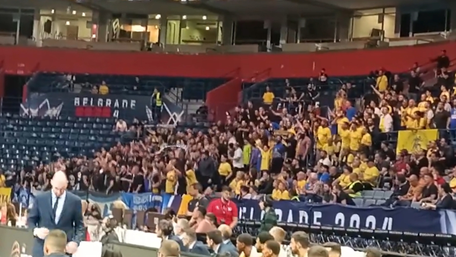 Οι φίλαθλοι του Περιστερίου έχουν στήσει… πάρτι για τον μικρό τελικό του BCL! (video)