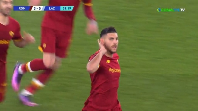 Ρόμα – Λάτσιο 3-0: Εκπληκτικά γκολ από τους «τζιαλορόσι» με Έιμπραχαμ και Πελεγκρίνι! (video)