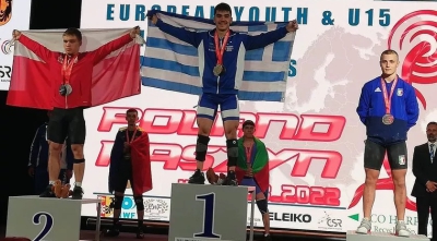 Πρωταθλητής Ευρώπης στην άρση βαρών ο εκκολαπτόμενος «γίγαντας», Κωνσταντίνος Λαμπρίδης! (video)