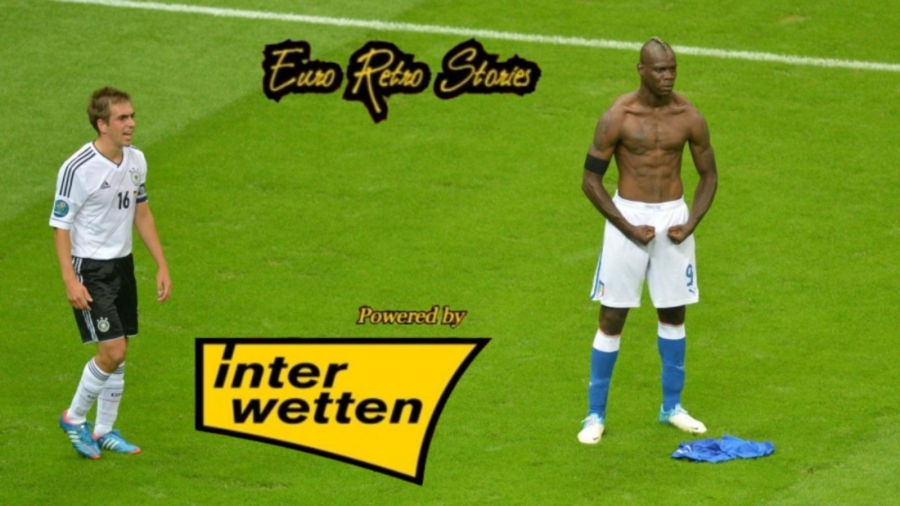 Το άγαλμα του Μάριο Μπαλοτέλι που  «σμίλευσε» την πρόκριση της Ιταλίας στον τελικό του EURO 2012! (video)