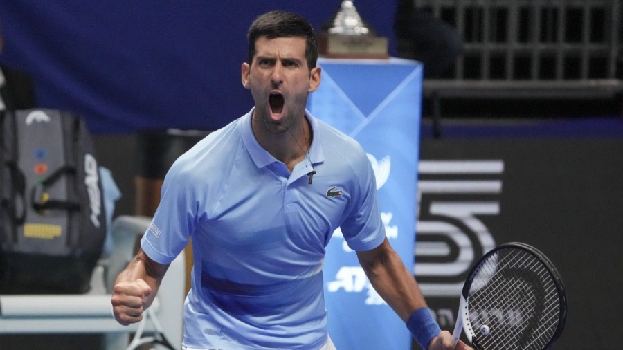 Με Τζόκοβιτς στον τελικό του Astana Open ο Τσιτσιπάς, αποχώρησε ο Μεντβέντεφ