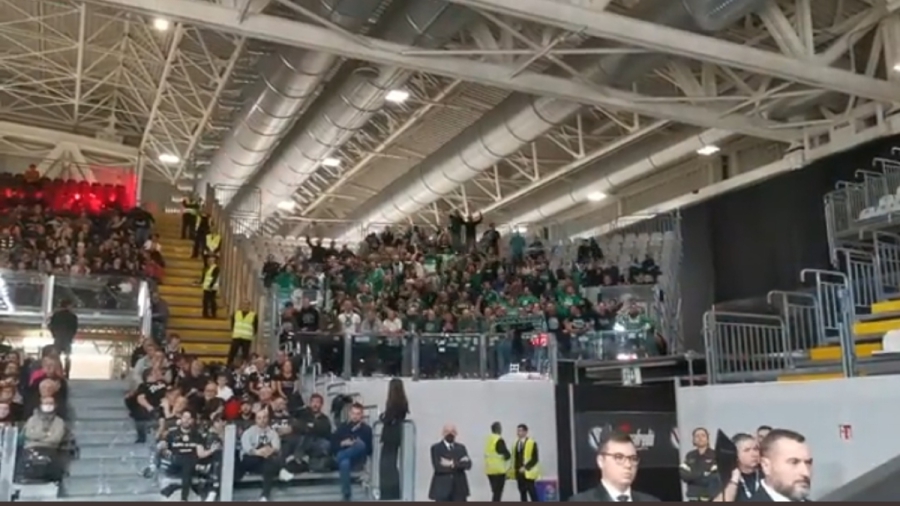 Βίρτους - Παναθηναϊκός: «Πρασίνισαν» οι κερκίδες στην Μπολόνια! (video)