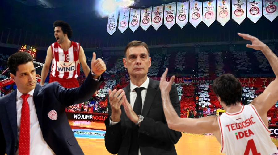 Ο Ολυμπιακός υποδέχεται Σφαιρόπουλο και Τεόντοσιτς σε μια «ερυθρόλευκη» γιορτή! (video)