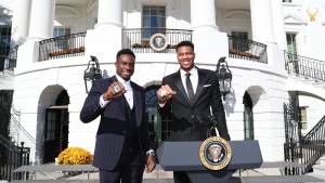 Γιάννης και Θανάσης στον Λευκό Οίκο (pics & vids)