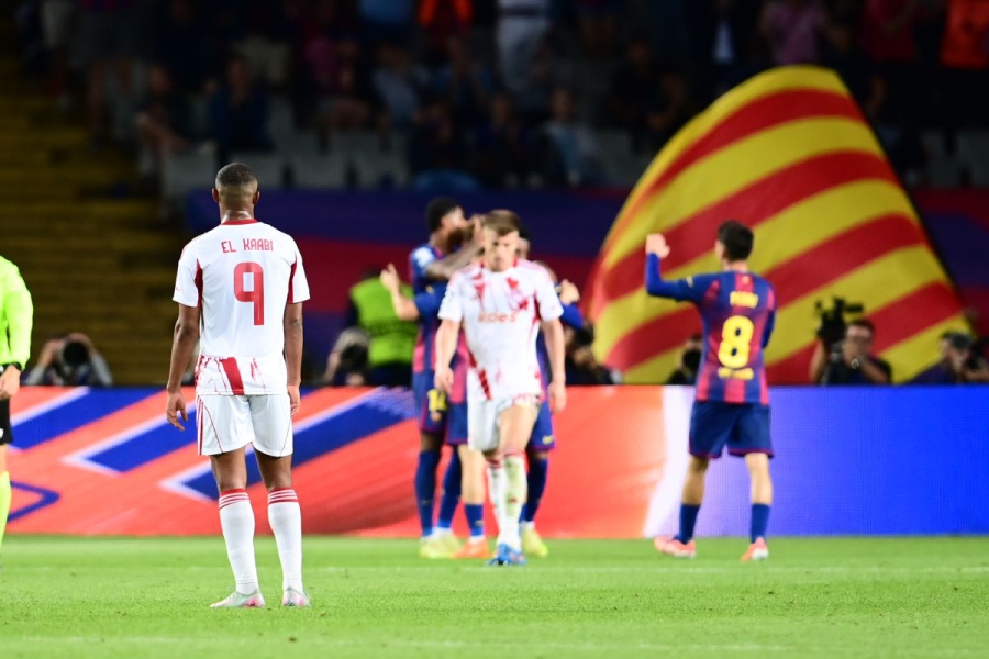 Πάλεψε, αδικήθηκε, κατέρρευσε: Από το όνειρο στον εφιάλτη ο Ολυμπιακός, ιστορική συντριβή από την Μπαρτσελόνα!