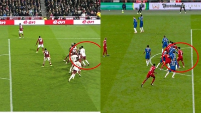 Ίδιος διαιτητής, παρόμοια φάση, αλλά ένα γκολ μετρά: Η Γιουνάιτεντ πανηγύρισε, η Λίβερπουλ έμεινε να… διαμαρτύρεται!