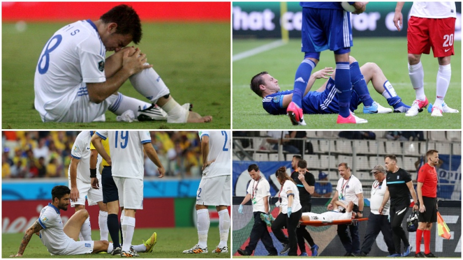 Εθνική Ελλάδας: Ο Λημνιός και οι άλλες περιπτώσεις τραυματισμών που… πάγωσαν τον χρόνο (video)