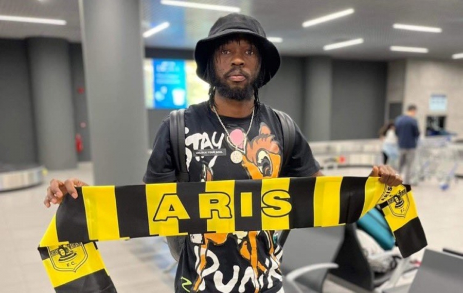 «Πάτησε» Θεσσαλονίκη με κασκόλ του Άρη ο Ζερβίνιο!