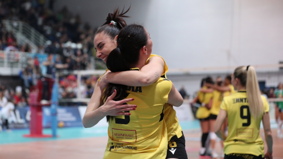 Παναθηναϊκός – ΑΕΚ 1-3: Κυπελλούχος Ελλάδας η «Ένωση» στο βόλεϊ γυναικών! (video)