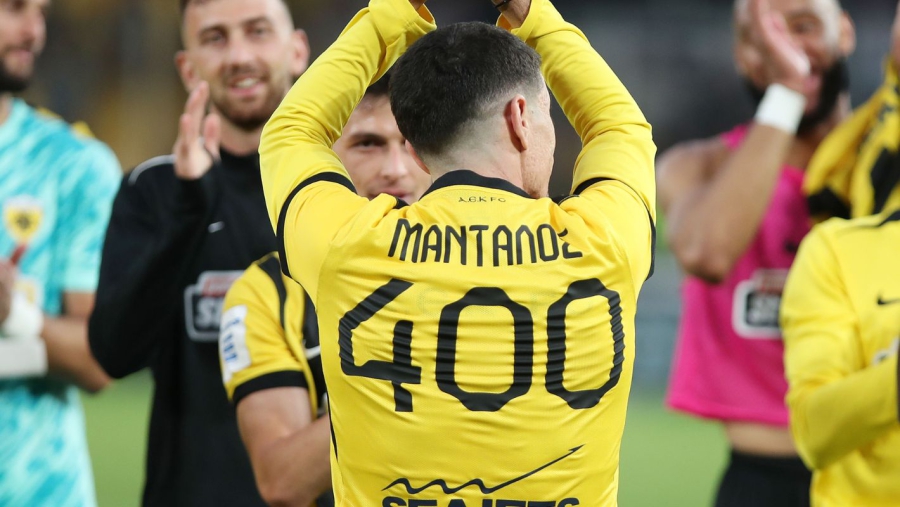 Τα ρεκόρ (συμμετοχών) είναι για να σπάνε (από τον Μάνταλο): Ορόσημο καριέρας και Α' Εθνικής για τον αρχηγό της ΑΕΚ!