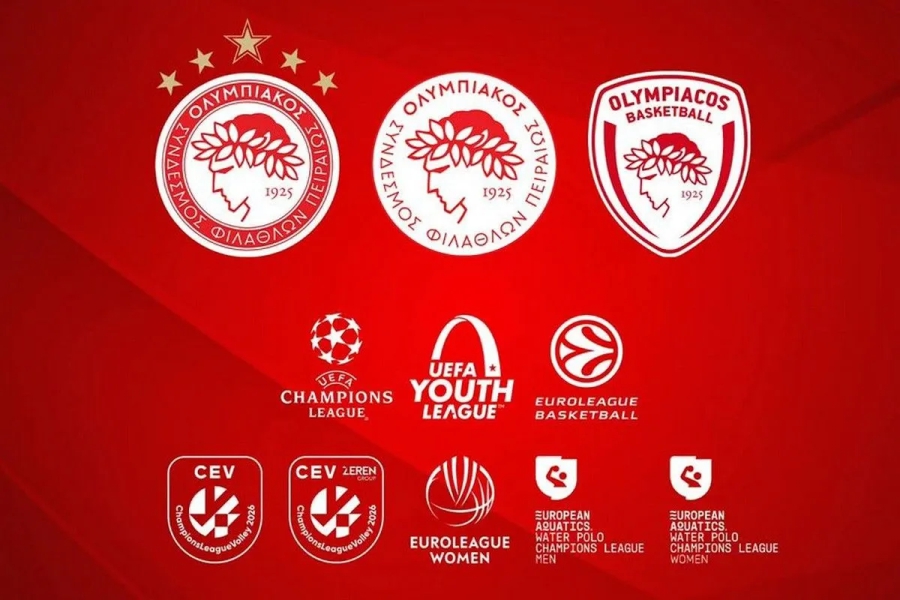 «Έχει η πλάση - της Ευρώπης - κοκκινίσει»: Επτά τμήματα εκπροσωπούν τον Ολυμπιακό στην Ευρώπη τη νέα σεζόν!