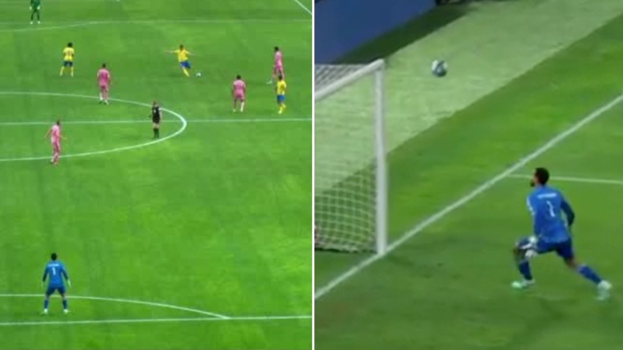 Απίθανη έμπνευση Λαπόρτ: Γκολ πίσω από το κέντρο, με ακρίβεια… διαβήτη! (video)