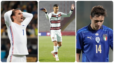 Πορτογαλία, Ιταλία, Γαλλία: Αήττητες στα προκριματικά, αλλά η πρωτιά στον όμιλο ακόμη «παίζεται»! (video)