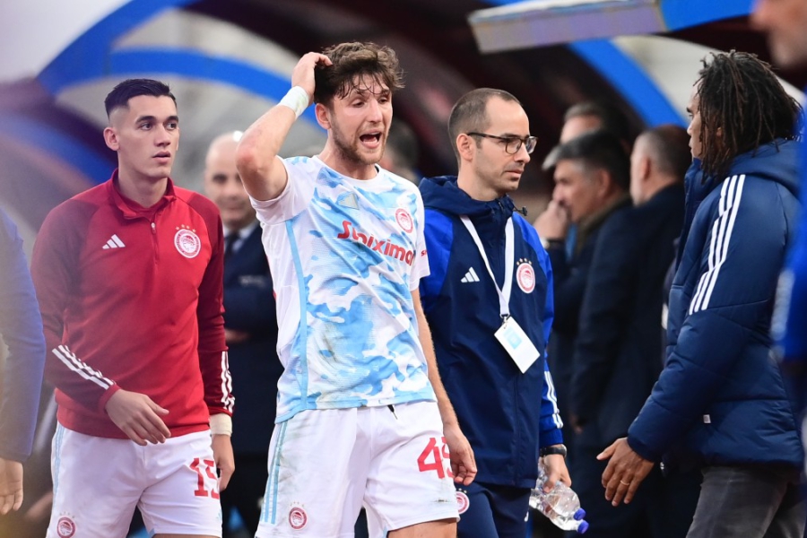 Βόλος – Ολυμπιακός 1-0: Απροσεξία του Ρέτσου, πέναλτι, κόκκινη και προβάδισμα με Μωραΐτη (video)