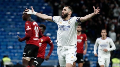 Μπενζεμά: «Περήφανος για τα 300 γκολ στον καλύτερο σύλλογο στον πλανήτη»