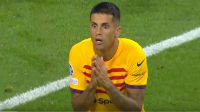 Χέρι εις… διπλούν από Κανσέλο και Εουστάκιο, με νικήτρια την Μπαρτσελόνα! (video)