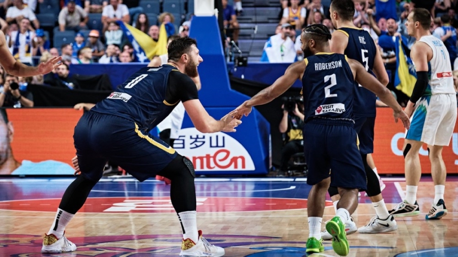 B’ Όμιλος, Σλοβενία – Βοσνία: 93-97: Ο τρίποντος Ρόμπερσον, «δήμιος» του Ντόντσιτς! (video)