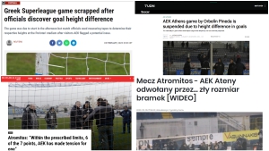 Ρεζίλι στα διεθνή ΜΜΕ η Ελλάδα, λόγω του ματς Ατρόμητος - ΑΕΚ