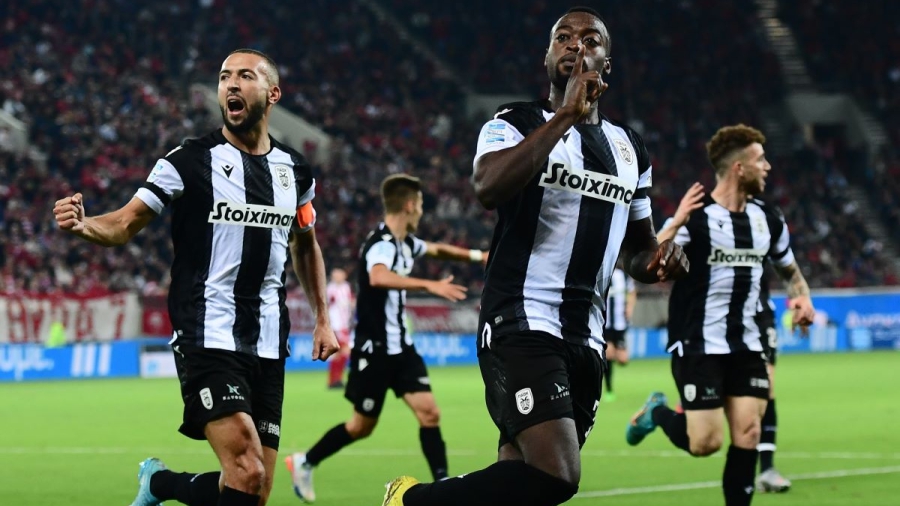 Ολυμπιακός - ΠΑΟΚ 1-2: Γκολ ο Νάρεϊ, ξέφρενοι πανηγυρισμοί για τους Θεσσαλονικείς! (video)