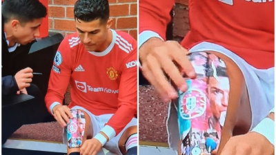 O Ρονάλντο έπαιξε με επικαλαμίδες... Ρονάλντο!