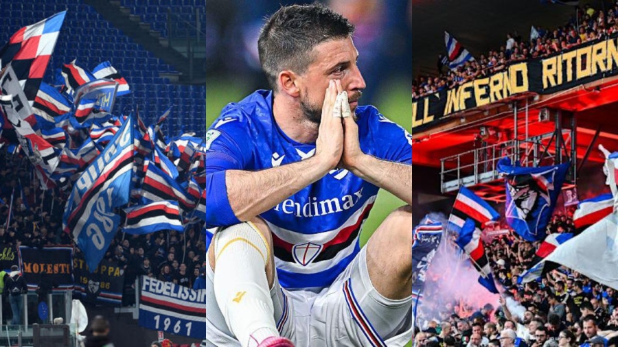 Ένας «οργανισμός» καταρρέει: Η Σαμπντόρια υποβιβάστηκε σε κάθε τμήμα, μέσα σε ένα… Σαββατοκύριακο!