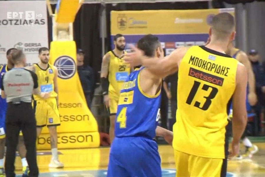 Άρης – Περιστέρι: Η αψιμαχία Ξανθόπουλου – Μποχωρίδη! (video)