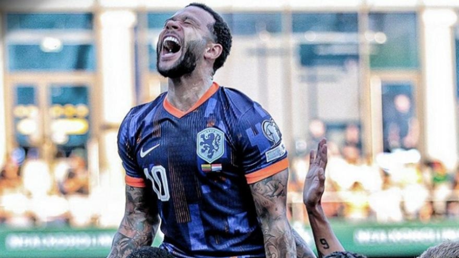 Έγραψε «ιστορία» με την εθνική Ολλανδίας ο Μέμφις Ντεπάι!