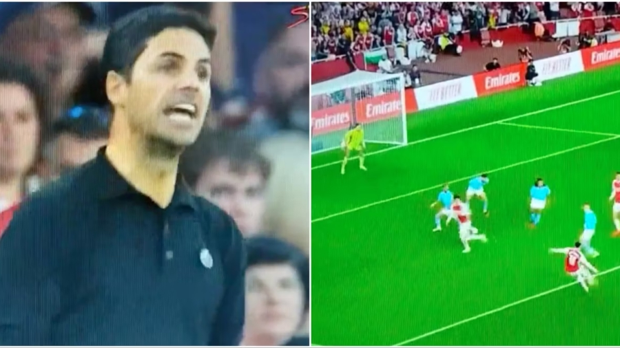 Ο Αρτέτα λέει στον Τομιγιάσου τι να κάνει, στον Πάρτεϊ πότε να πασάρει και η Άρσεναλ σκοράρει! (video)