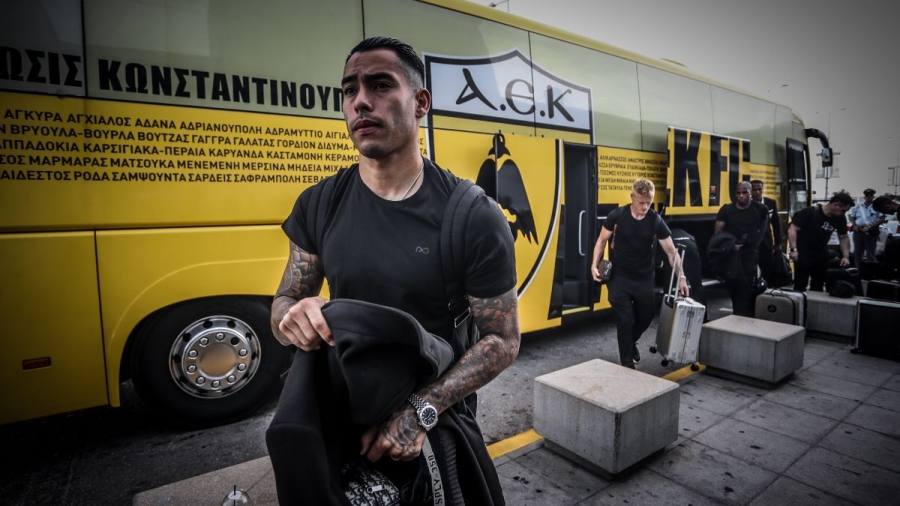 Η ΑΕΚ «πέταξε» για Μπράιτον (video)