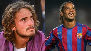 Τσιτσιπάς για Ροναλντίνιο: «Μας υπενθυμίζει τη μαγεία του παιχνιδιού»