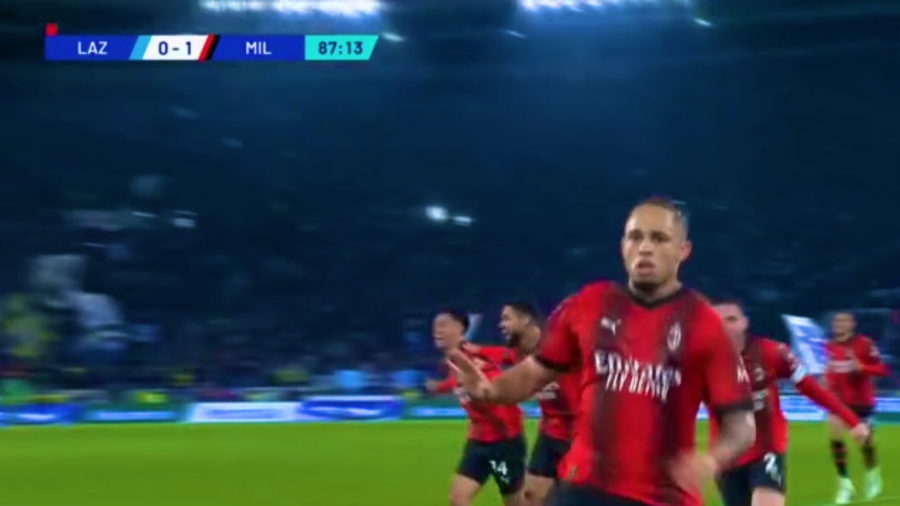 Λάτσιο – Μίλαν 0-1: Γκολ νίκης στο 88’, επεισοδιακό ματς και «διπλό» 20αετίας για τους «ροσονέρι»! (video)