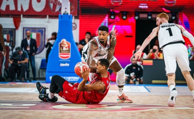 Αρμάνι Μιλάνο - Βίρτους Μπολόνια 64-72: Απουσίες, αστοχία, παράταση και ευκαιρία τίτλου