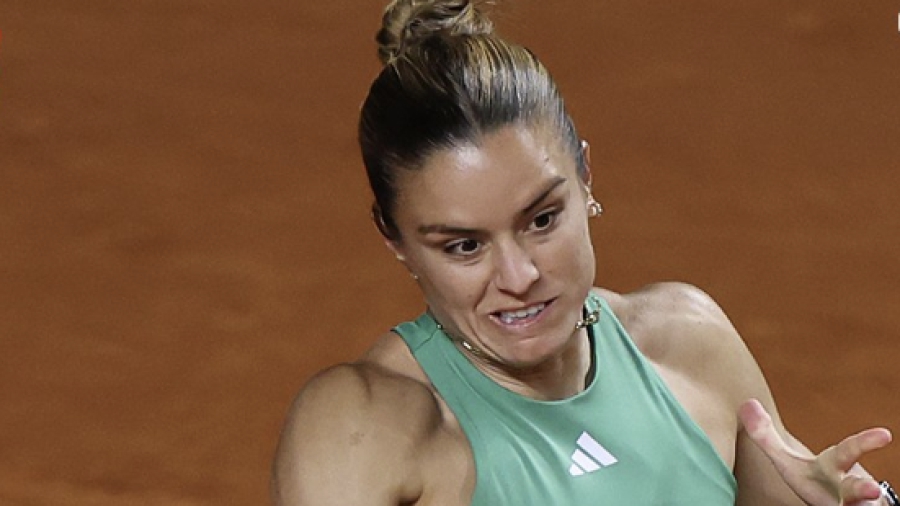 Έμεινε από… δυνάμεις και αποκλείστηκε η Σάκκαρη, στη φάση των «16» στη Ρώμη