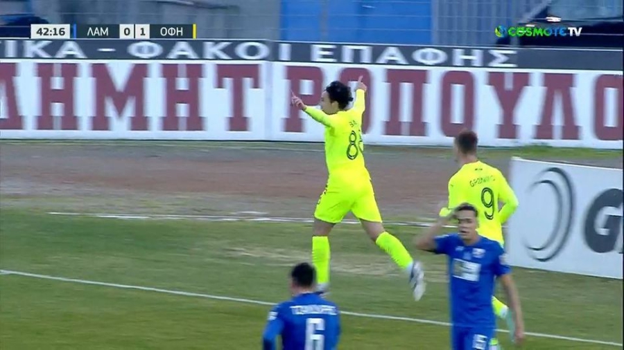 Λαμία - ΟΦΗ 0-2: Προβάδισμα ασφαλείας με Μπάκιτς (video)