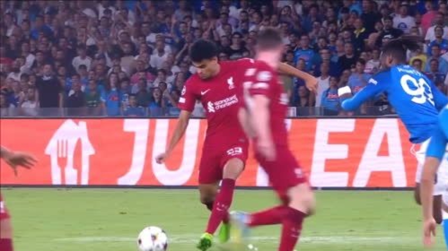 Νάπολι - Λίβερπουλ 4-1: Ο Ζιελίνσκι «ξαναχτυπά», μειώνει ο Ντίας! (video)